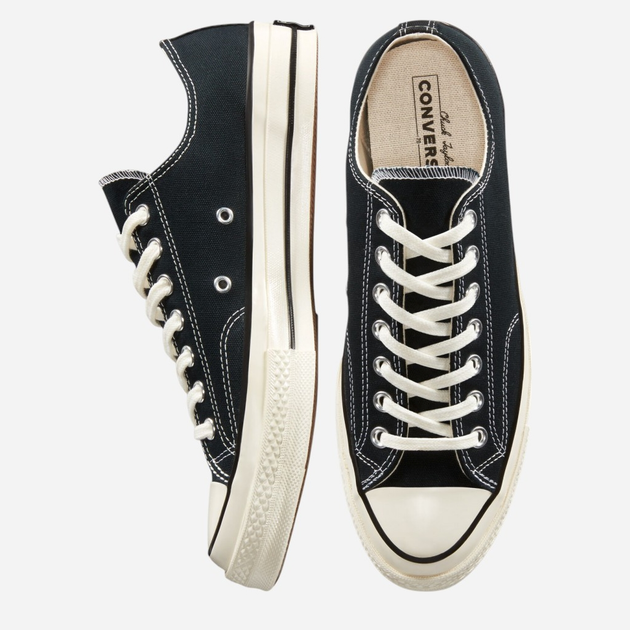Чоловічі кеди низькі Converse Chuck Taylor All Star 70 162058C 38 Чорні (888755677032) - зображення 5