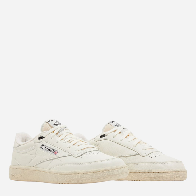 Sneakersy męskie skórzane Reebok Club C 85 Vintage 100033000 45 Białe (4066755168323) - obraz 2