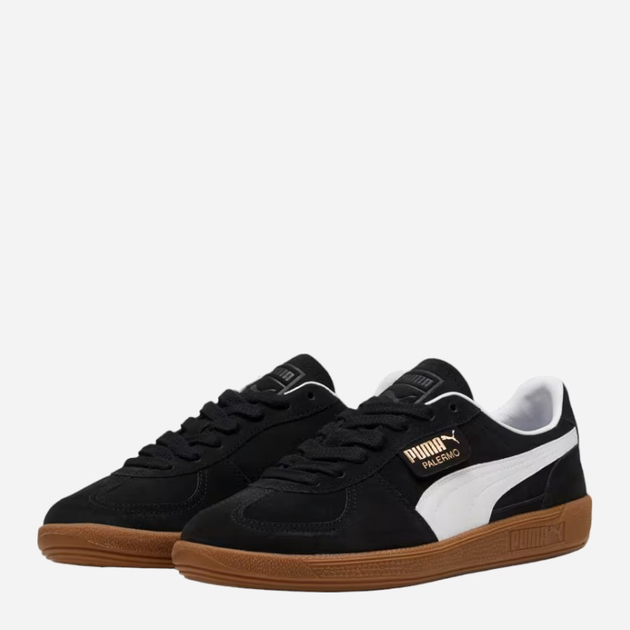 Чоловічі кеди низькі Puma Palermo 396463-10 46 (11UK) Чорні (4099685840311) - зображення 5