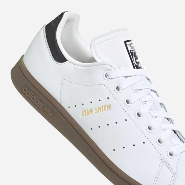 Sneakersy męskie adidas Originals Stan Smith IG1320 44 (9.5UK) Biały/Czarny (4066765493279) - obraz 5