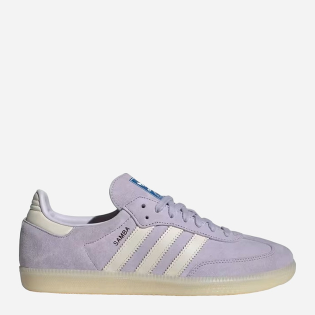 Sneakersy męskie do kostki adidas Originals Samba OG IG6176 46 (11UK) Purpurowe (4066764273698) - obraz 1