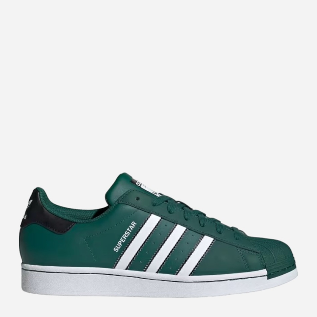 Sneakersy męskie skórzane adidas Originals Superstar IF3633 44 (9.5UK) Zielone (4066764430220) - obraz 1