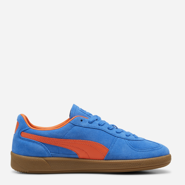 Чоловічі кеди низькі Puma Palermo 39646325 43 (9UK) Синій/Помаранчевий (4067979581165) - зображення 3