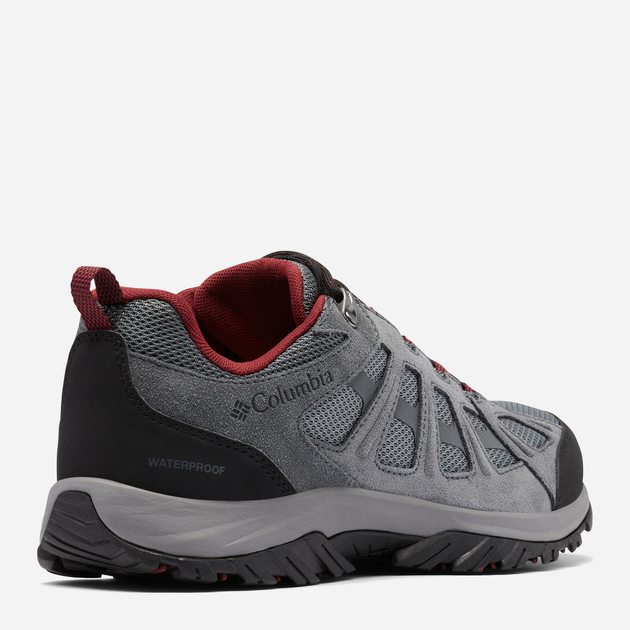 Buty sportowe męskie Columbia Redmond III Waterproof 1940591035 40.5 (7.5US) Szary/Czarny (195981566079) - obraz 3