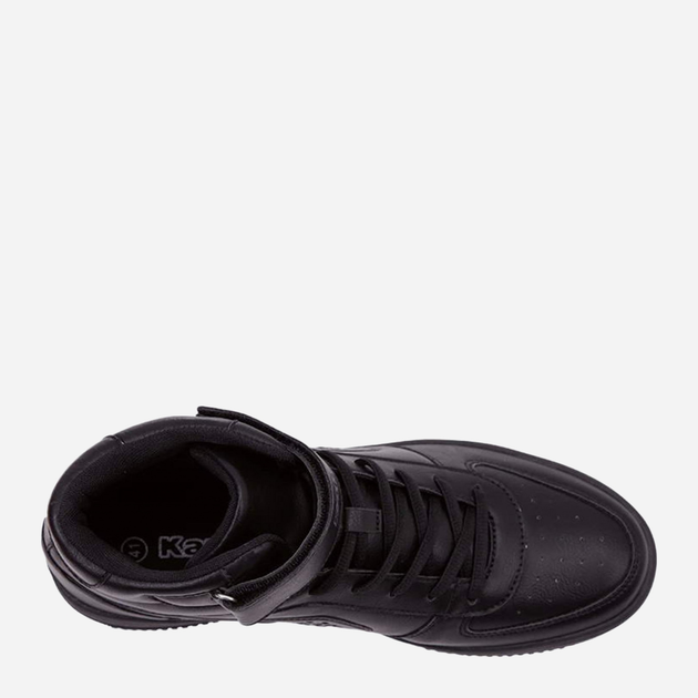 Sneakersy męskie wysokie Kappa Bash Mid 242610-1116 39 Czarne (4056142378954) - obraz 5