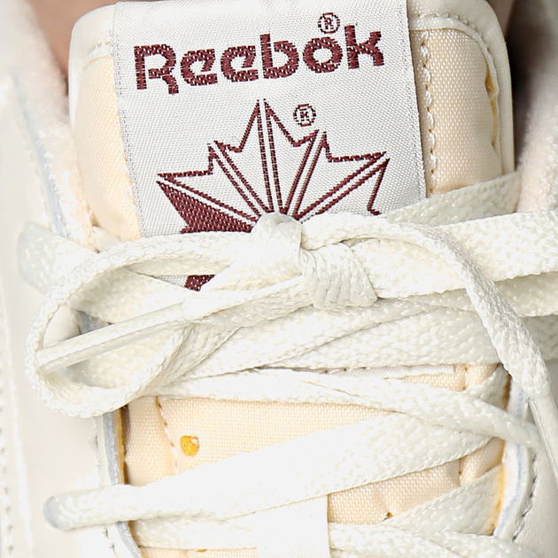 Sneakersy męskie skórzane Reebok Club C 85 Vintage 100007795 42.5 Beżowe (4065418226226) - obraz 4