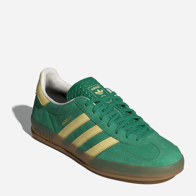 Чоловічі кеди низькі adidas Gazelle Indoor IH7500 42 Зелені (4067888376326) - зображення 2