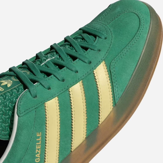 Sneakersy męskie do kostki adidas Gazelle Indoor IH7500 43.5 Zielone (4067888376357) - obraz 7