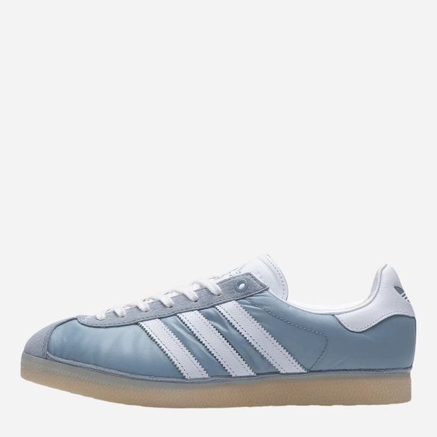 Чоловічі кеди низькі adidas x Footpatrol Gazelle 85 IG4524 44.5 Сірі (4066758689955) - зображення 3