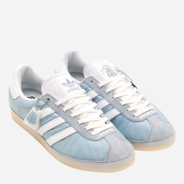 Sneakersy męskie do kostki adidas x Footpatrol Gazelle 85 IG4524 42 Szare (4066758689863) - obraz 4