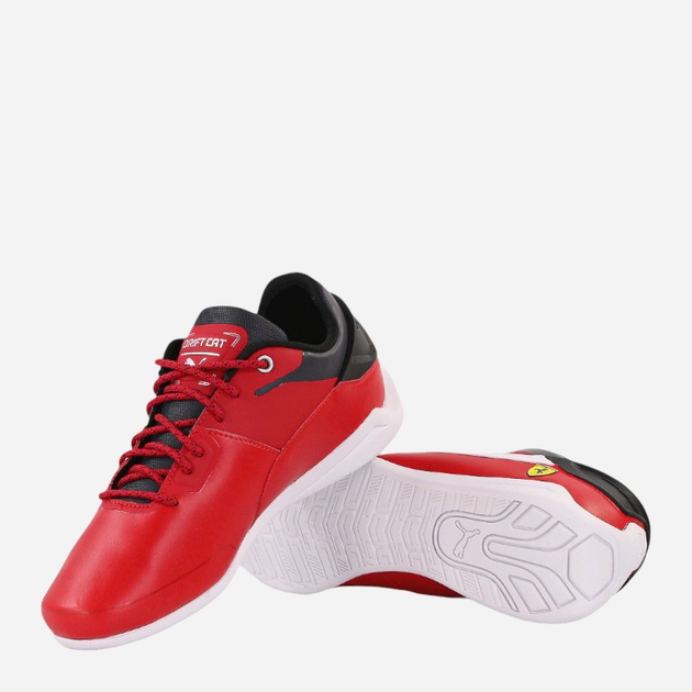 Buty sportowe męskie Puma Ferrari Drift Cat Delta 306864-05 44.5 Czerwony/Biały/Czarny  (4064536227924) - obraz 3