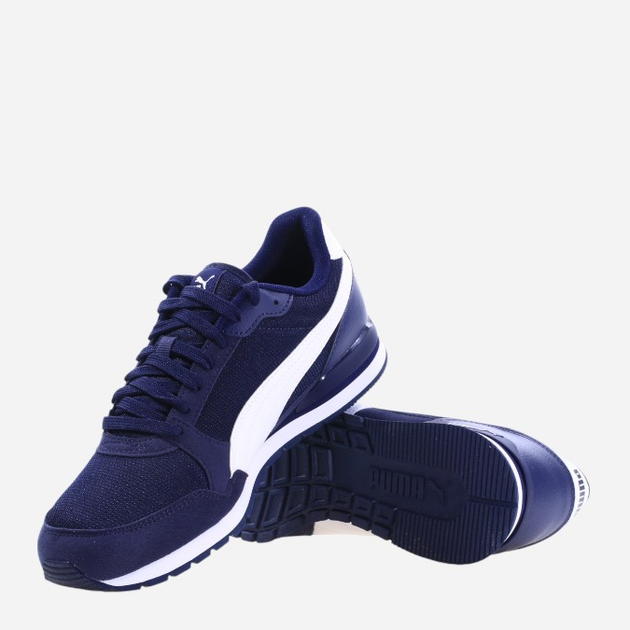 Чоловічі кросівки для бігу Puma ST Runner v3 Mesh 384640-02 41 Темно-сині (4064536307732) - зображення 5