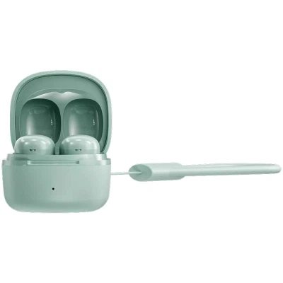 Наушники Canyon OnGo 4 Mini TWS Green (CNS-TWS4GR) - Фото 3 Наушники Canyon OnGo 4 Mini TWS Green (CNS-TWS4GR) - изображение 3