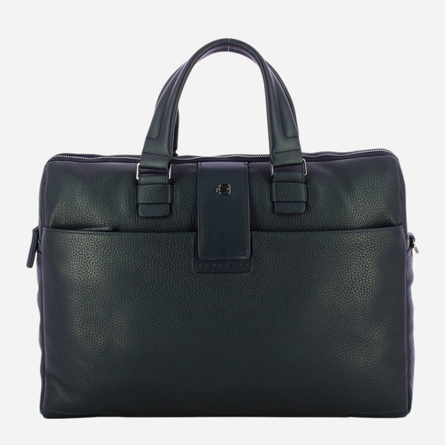 Torba aktówka męska skórzana Piquadro OUTCA3339S86/BLU2 Ciemnogranatowa (800070331531) - obraz 1