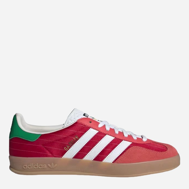 Чоловічі кеди низькі adidas Gazelle Indoor IF9641 42 (8UK) 26.5 см Червоні (4067888524758) - зображення 1