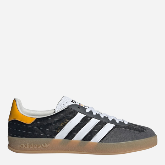 Sneakersy damskie do kostki adidas Gazelle Indoor IF9642 38.5 (5.5UK) 24 cm Czarny/Szary (4067888520941) - obraz 1