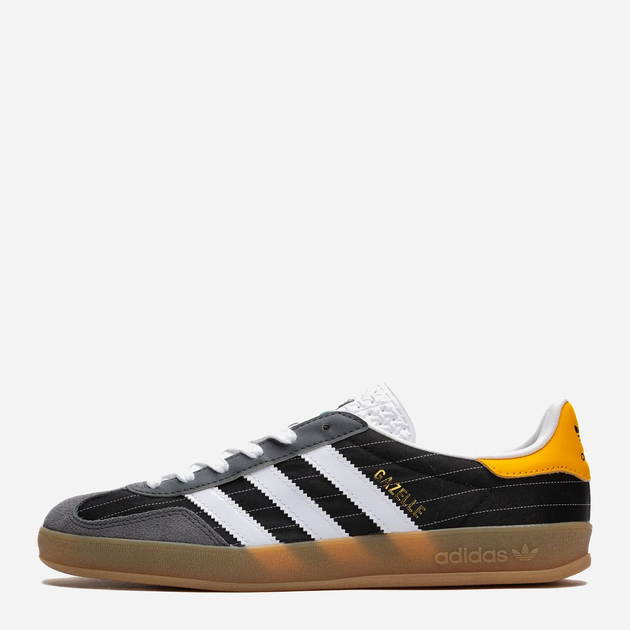 Жіночі кеди низькі adidas Gazelle Indoor IF9642 39.5 (6UK) 24.5 см Чорний/Сірий (4067888521092) - зображення 3