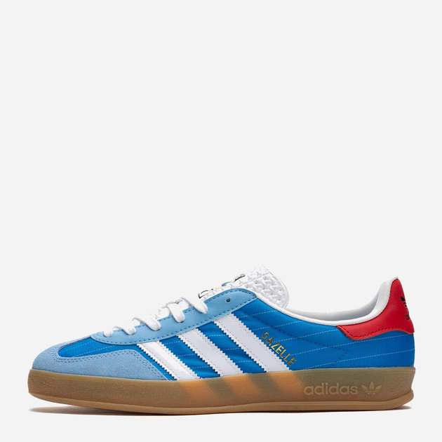 Sneakersy męskie do kostki adidas Gazelle Indoor IF9643 44 (9.5UK) 28 cm Niebieskie (4067888513295) - obraz 3
