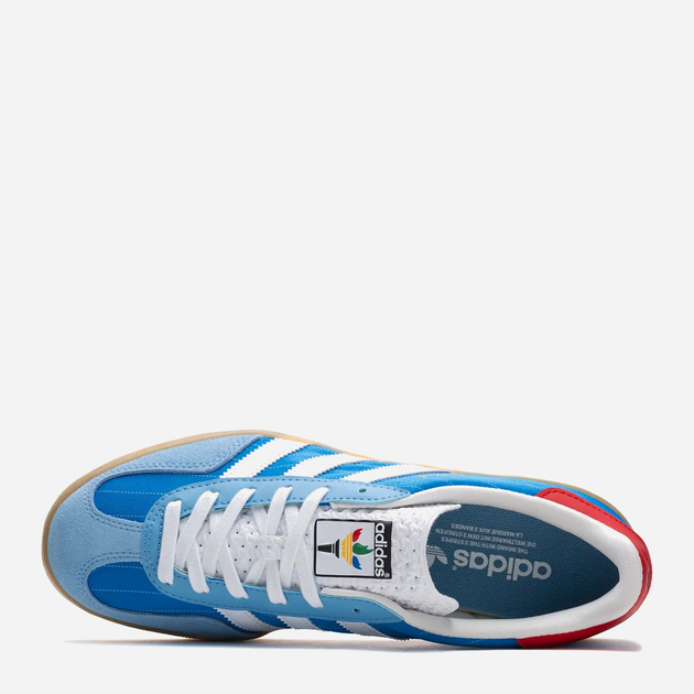Sneakersy męskie do kostki adidas Gazelle Indoor IF9643 42 (8UK) 26.5 cm Niebieskie (4067888509526) - obraz 6