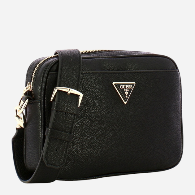 Torebka crossbody damska mała Guess Meridian HWBG8778140-BLA Czarna (800070307586) - obraz 3