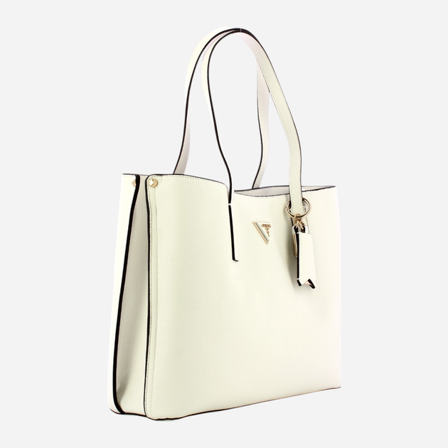Torba shopper damska duża Guess Meridian HWBG8778230-STO Biała (800070316714) - obraz 3