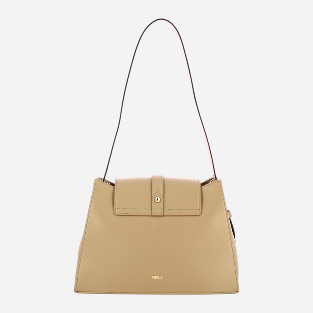 Torba damska skórzana Furla Nuvola S WB01274BX20451257S1007 Beżowa (800070319127) - obraz 2