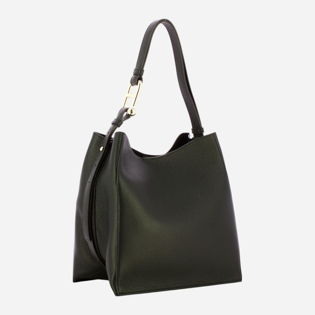 Torba shopper damska skórzana Furla Nuvola S WB01338HSF000O60001007 Czarna (800070331325) - obraz 3