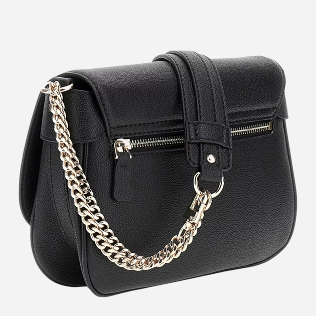 Torebka crossbody damska mała Guess Fedora HWBG9519190-BLA Czarna (800070334869) - obraz 2