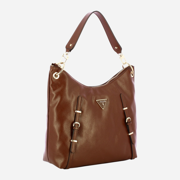 Torebka hobo damska Guess Levia HWBS8501030-CHO Brązowa (800070326029) - obraz 3