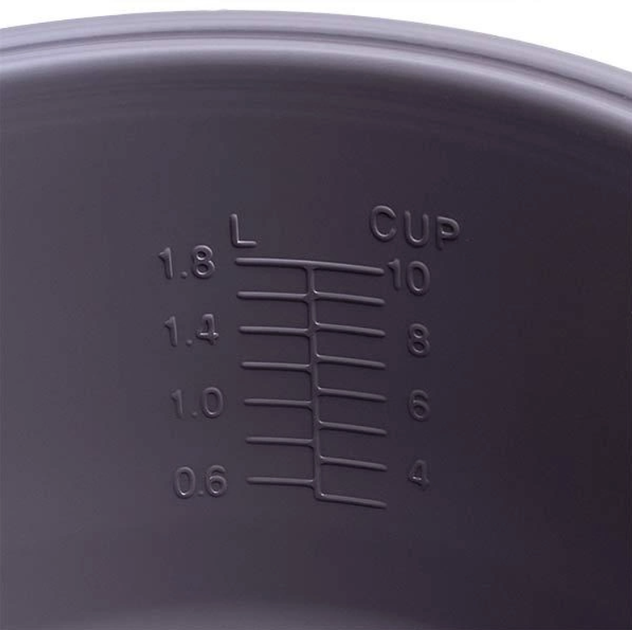 Чаша для мультиварки 4.5L D=240mm H=140mm сірий Panasonic (ARE50H616) - зображення 2
