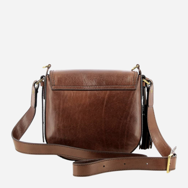 Torebka crossbody damska skórzana The Bridge Pearldistrict 04122701-14 Brązowa (800070043066) - obraz 2