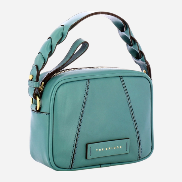 Torebka crossbody damska skórzana The Bridge Brigida 0449047J-BU Ciemnogranatowa (800070317839) - obraz 3