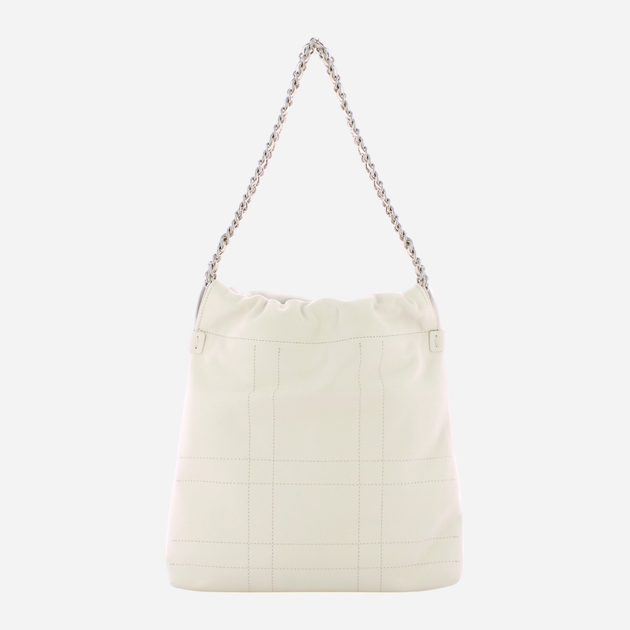 Torebka hobo damska skórzana IUNTOO 104003-BIANCO Biała (800070318286) - obraz 2