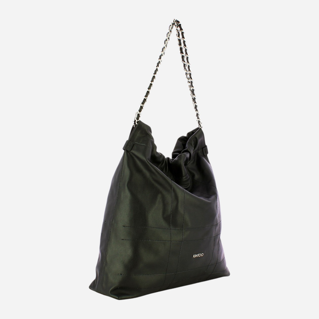 Torebka hobo damska skórzana IUNTOO 114001-NERO Czarna (800070310050) - obraz 3