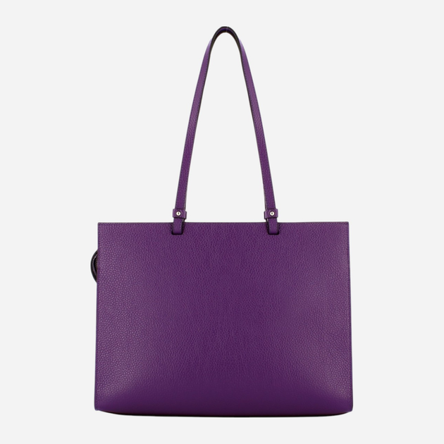 Torba shopper damska skórzana IUNTOO 168078-028 Fioletowa (800070307921) - obraz 2