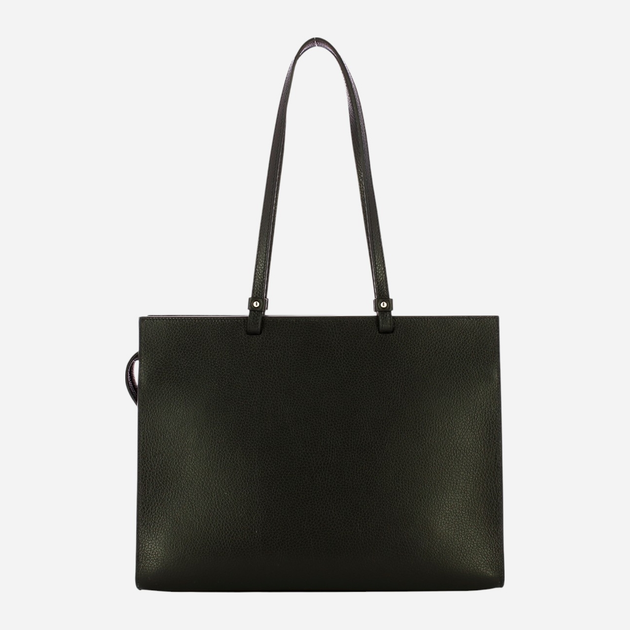 Torba shopper damska skórzana IUNTOO 168093-014 Czarna (800070318231) - obraz 2