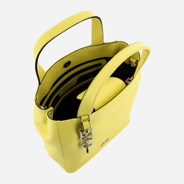 Torba shopper damska skórzana IUNTOO 168095-4724 Żółta (800070318238) - obraz 5