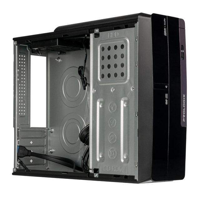 Корпус Prologix E106 Slim Black Door 400W - изображение 2