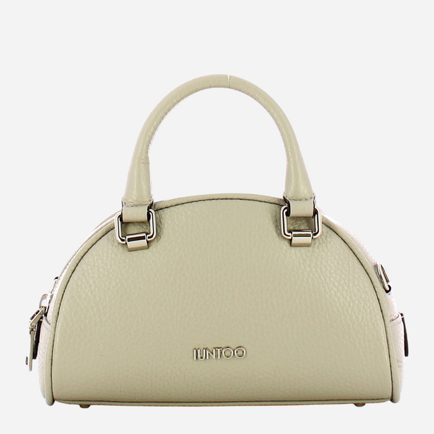 Torebka crossbody damska skórzana IUNTOO 168100-4721 Szara (800070318264) - obraz 1