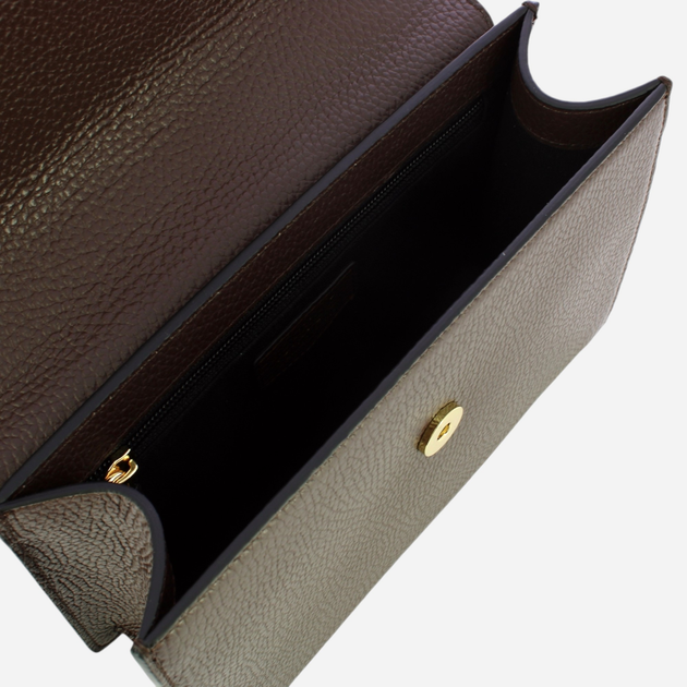 Torebka crossbody damska skórzana IUNTOO 168111-4105 Brązowa (800070328988) - obraz 4