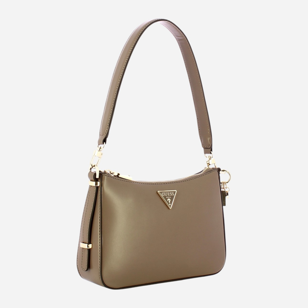 Сумка багет жіноча маленька Guess Daryna HWVG9493180-DRT Сіра (800070326162) - зображення 3