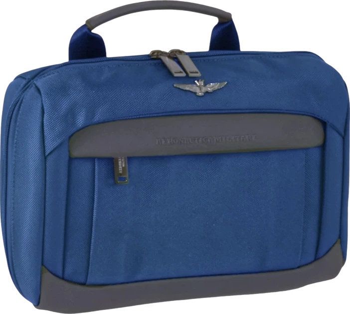 Kosmetyczka męska Aeronautica Militare Lightning AM505-BL Granatowa (800070334181) - obraz 1