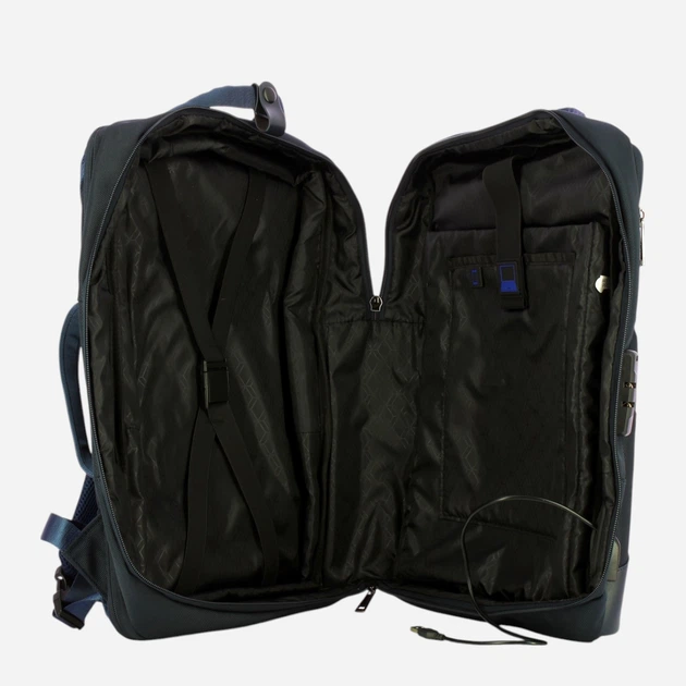 Plecak męski 25L Aeronautica Militare Bolt AM494-BL Ciemnogranatowy (800070307499) - obraz 4