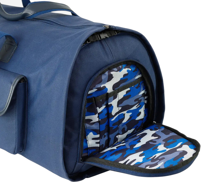 Сумка дорожня Aeronautica Militare New City AM545-BL 57 л Синя (800070334204) - зображення 5
