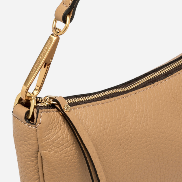 Torebka hobo damska skórzana Gianni Chiarini Brooke BS-10493/24PE-TKL-0422 Brązowa (800070331758) - obraz 5