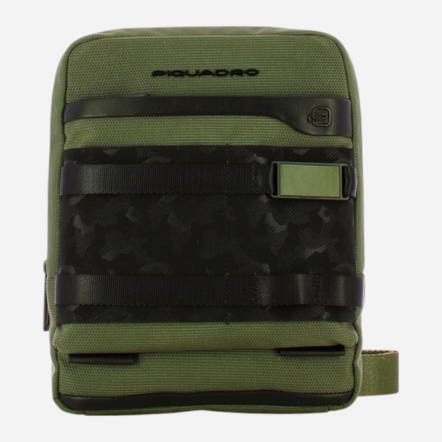 Сумка планшет чоловіча середня Piquadro CA1816FX/VE Зелена (800070320648) - зображення 1