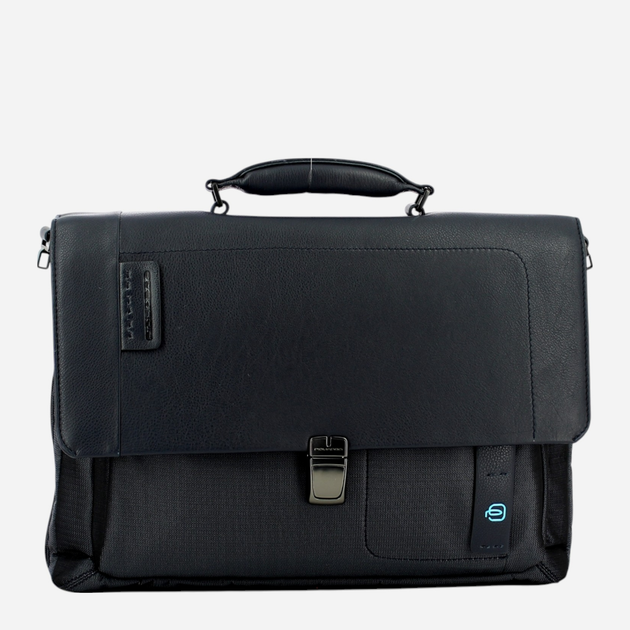 Сумка портфель чоловіча Piquadro CA3111P16/CHEVBLU Темно-синя (800070068113) - зображення 1