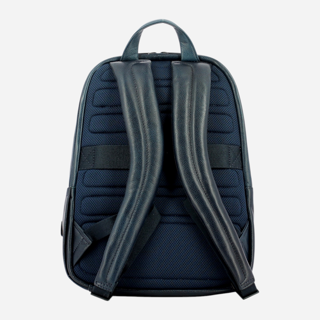 Plecak męski skórzany 13.6L Piquadro CA3869P15S/BLU2 Granatowy (800070043440) - obraz 2