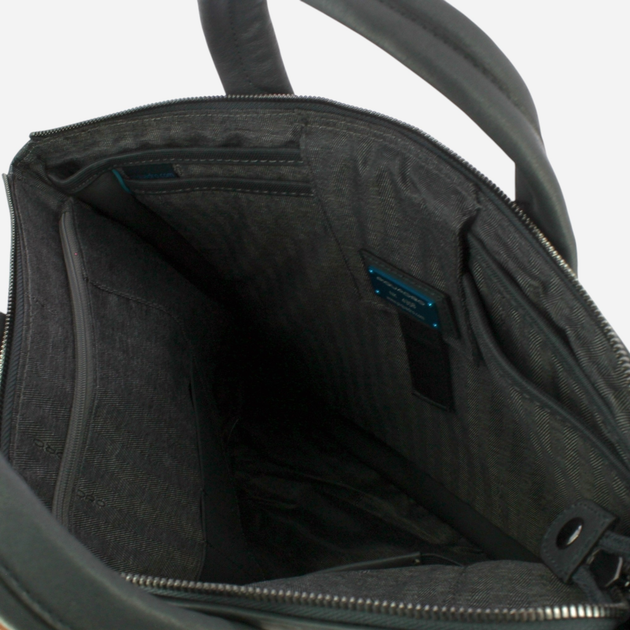 Torba aktówka męska skórzana Piquadro CA4021B3/BLU4 Ciemnogranatowa (800070210299) - obraz 6