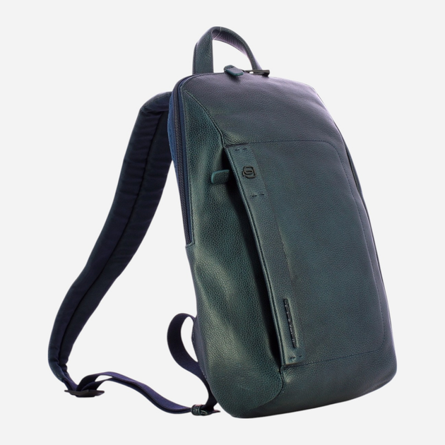 Рюкзак чоловічий з натуральної шкіри 6 л Piquadro CA5608P15S/BLU2 Темно-синій (800070331529) - зображення 3